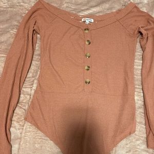 NWOT Peach BodySuit